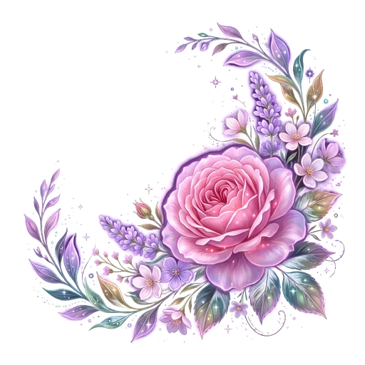 Bông hoa trang trí avatar